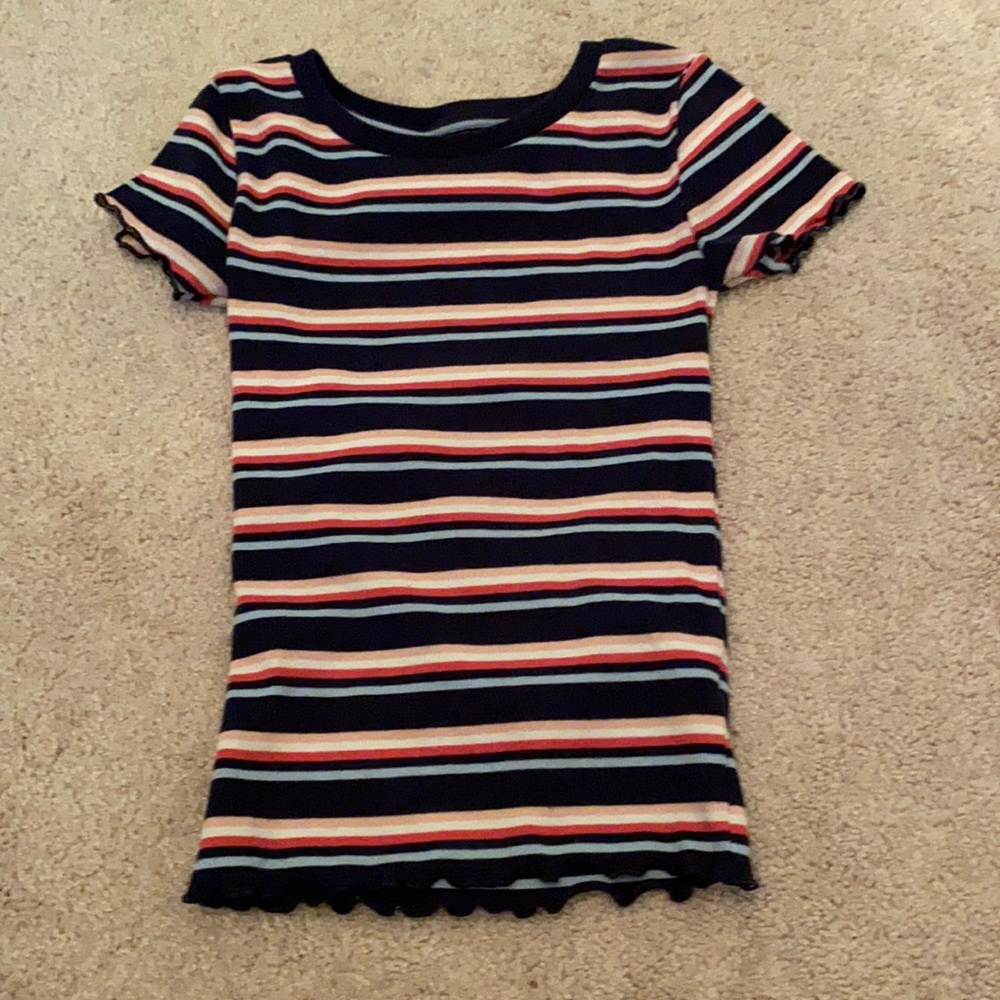 Striped Colored Tee